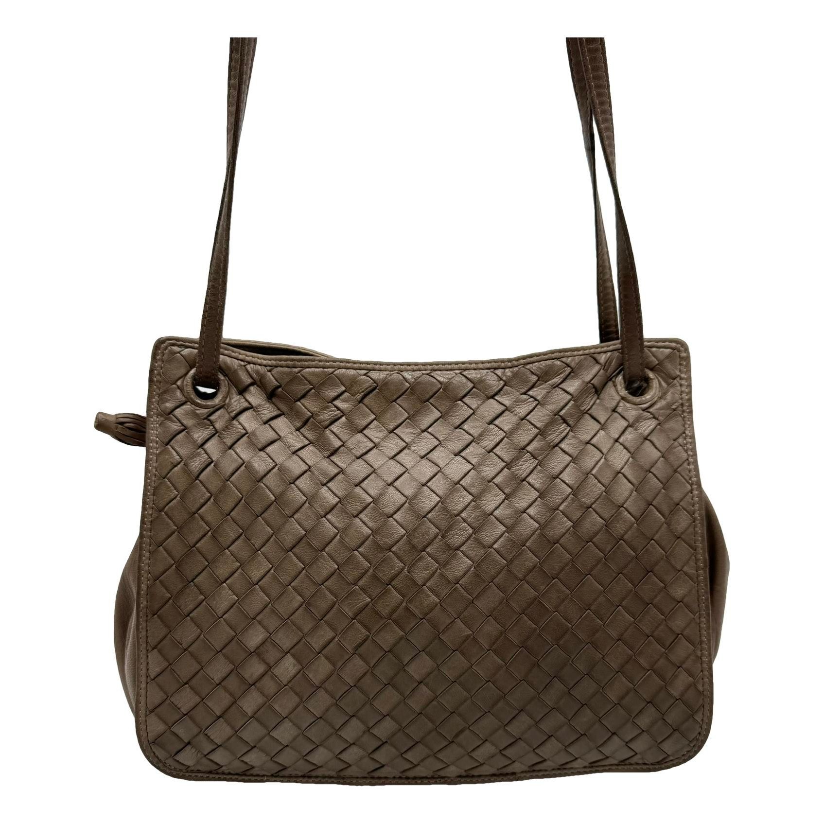 Leather handbag