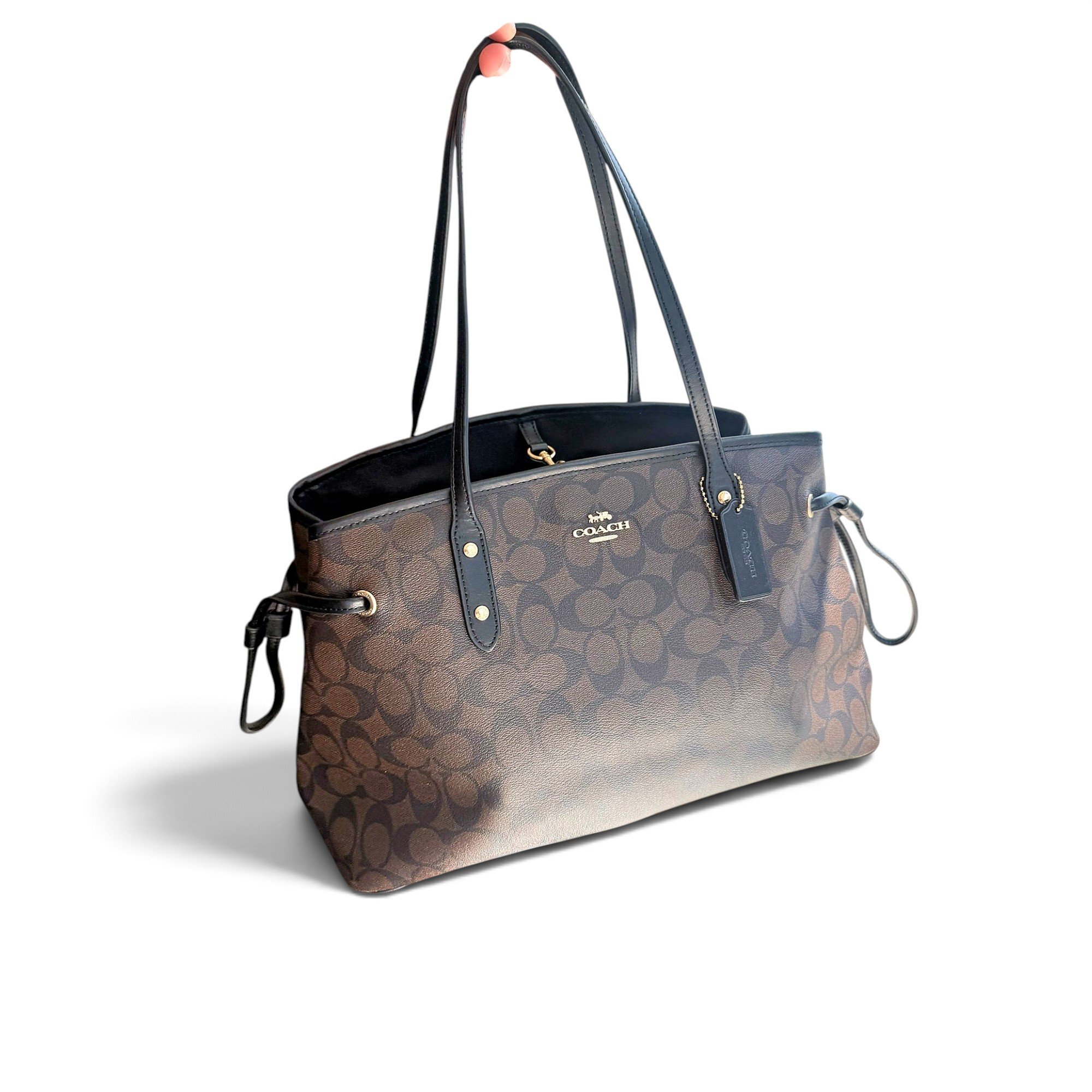 Hamilton Hobo leather handbag
