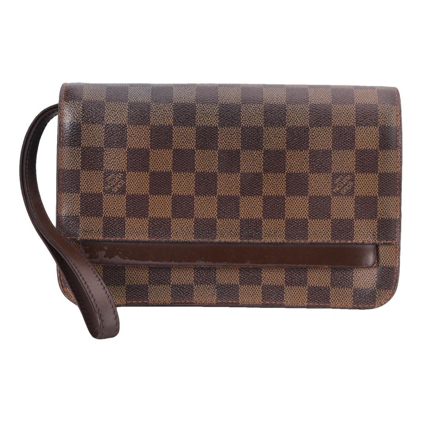 Saint-Louis leather clutch bag