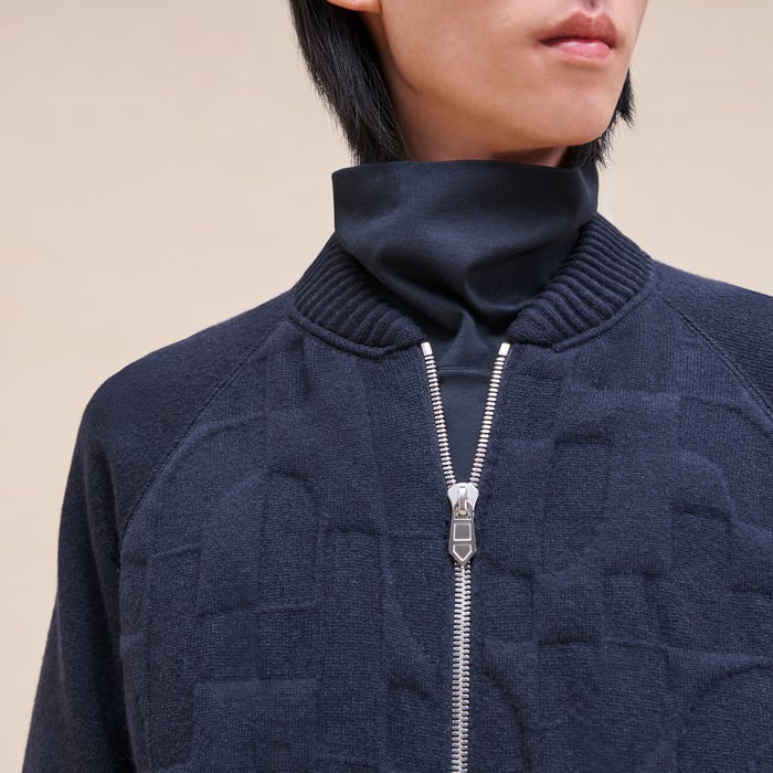 Marine "Maillon Puzzle 3d" Zipped Jacket
