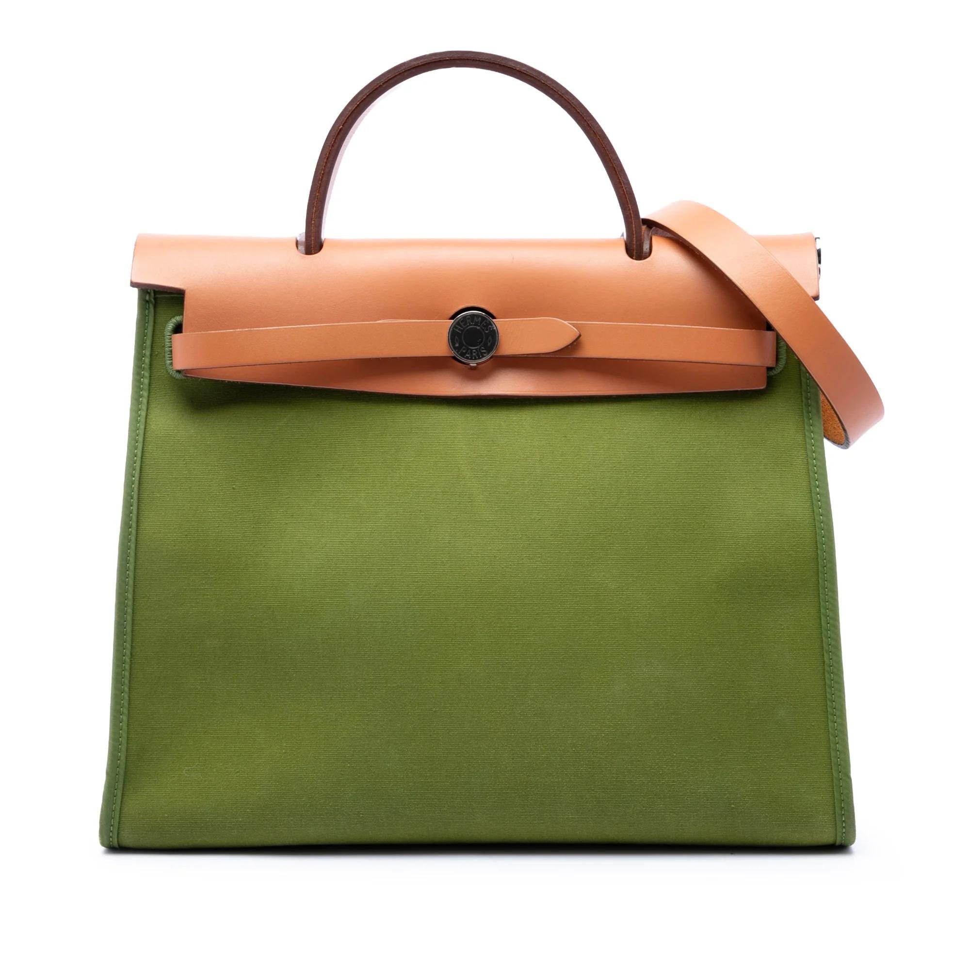 Herbag leather satchel