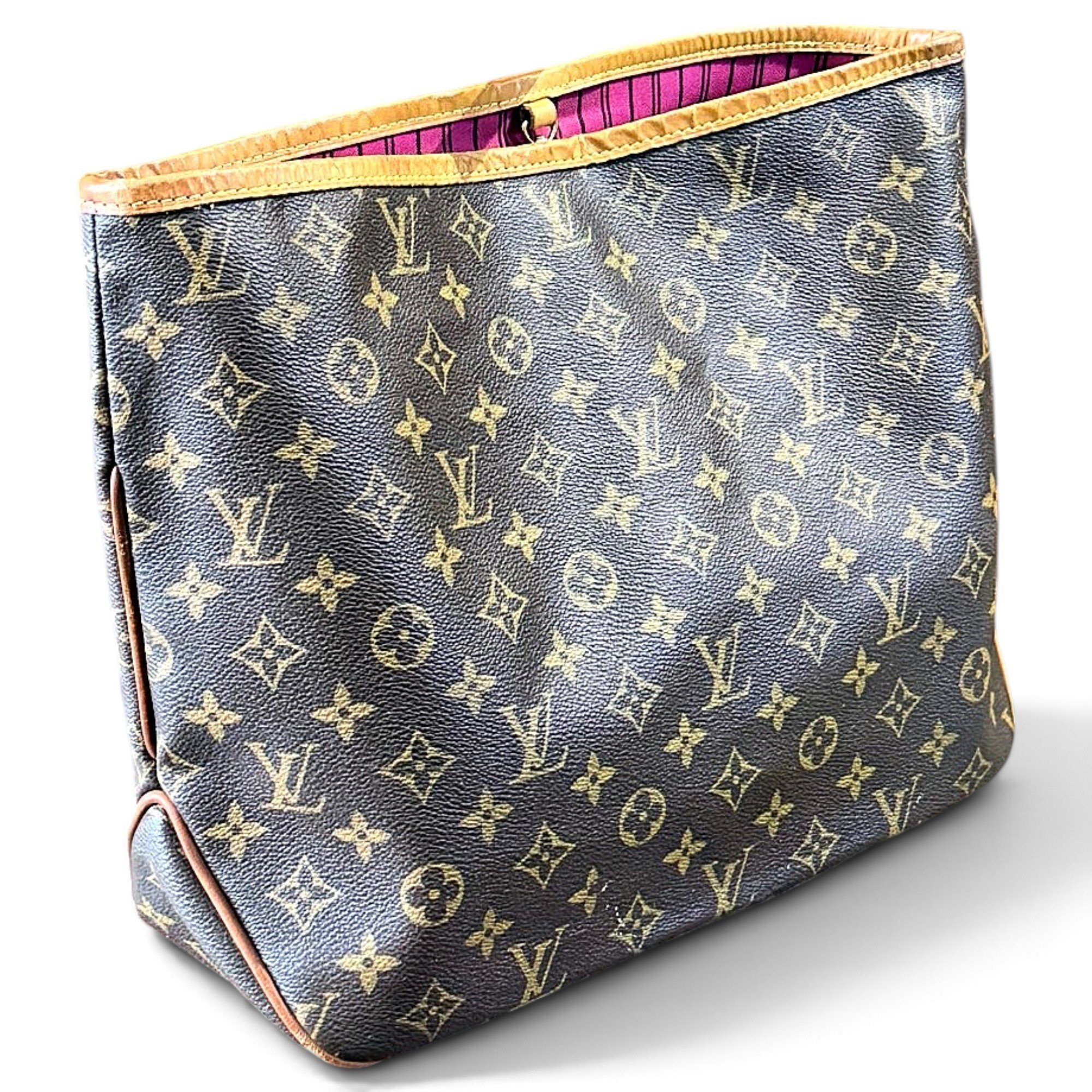 Neverfull leather tote