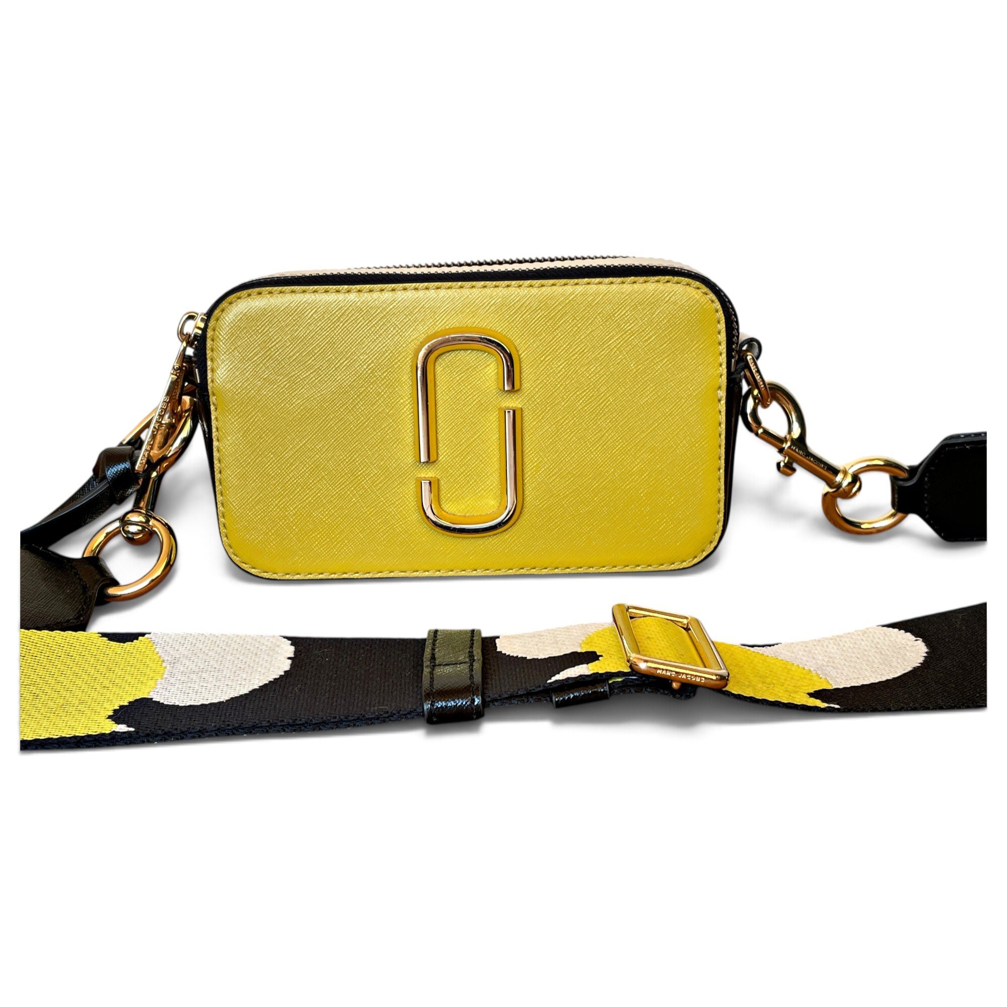 Snapshot leather crossbody bag