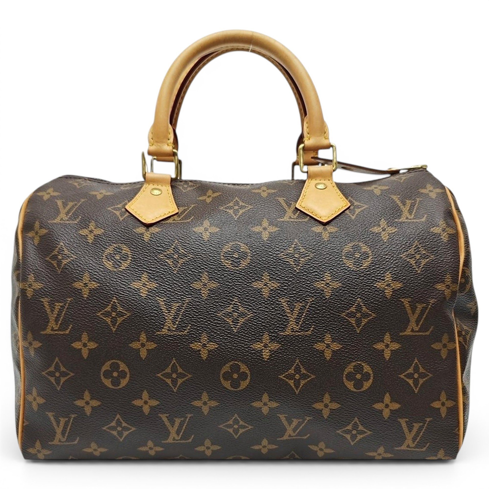 Louis Vuitton Nano Speedy / Mini HL leather handbag