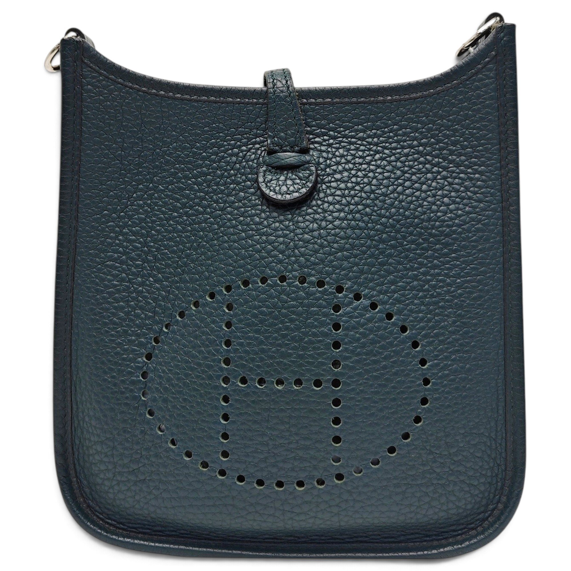 Evelyne leather handbag