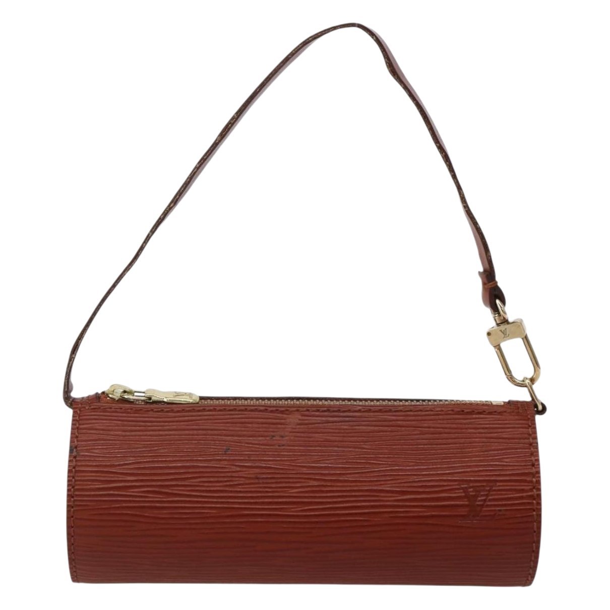 Pochette Trunk leather clutch bag