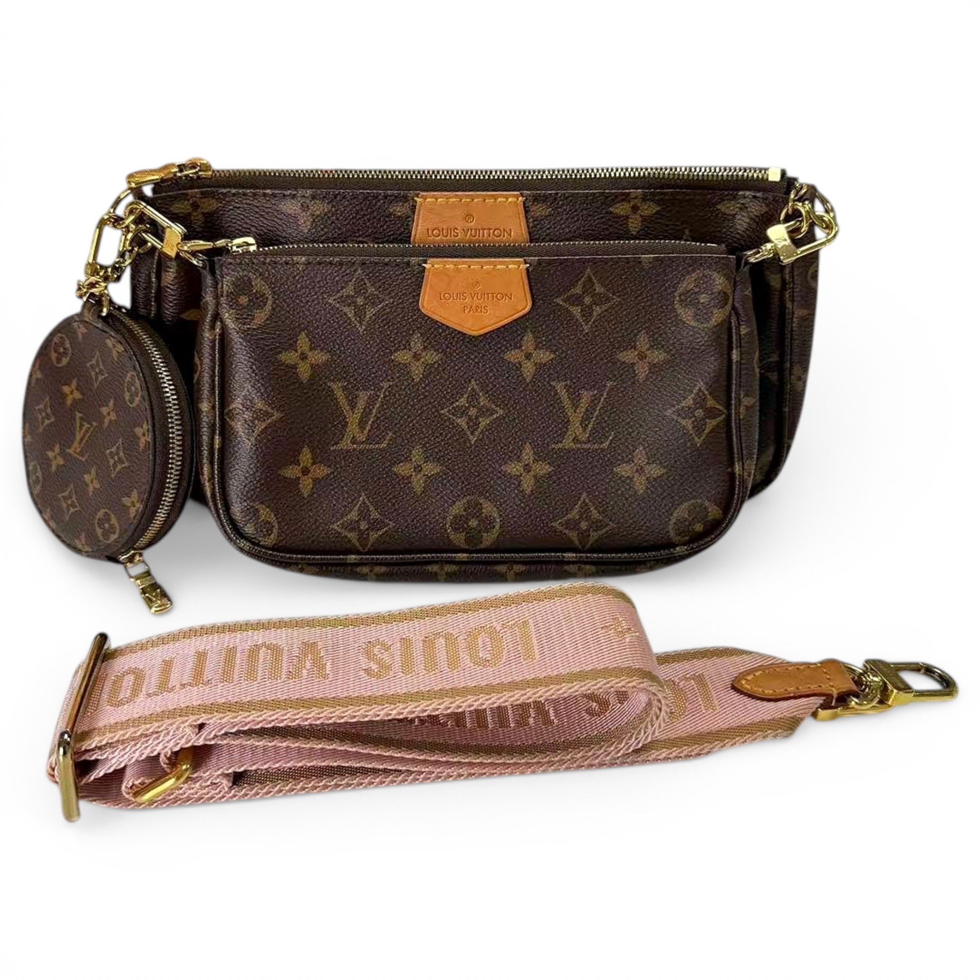 Multi Pochette Accessoires leather crossbody bag