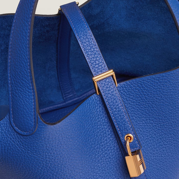 Bleu Royal Picotin Lock 22 Bag