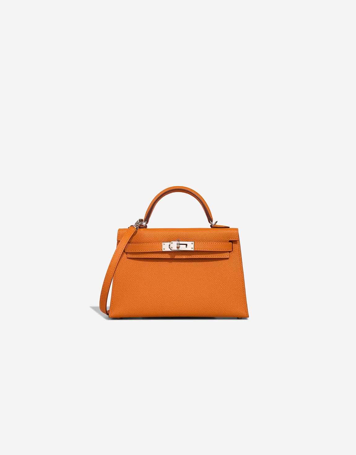 Hermes 
		Kelly Mini Epsom Orange    