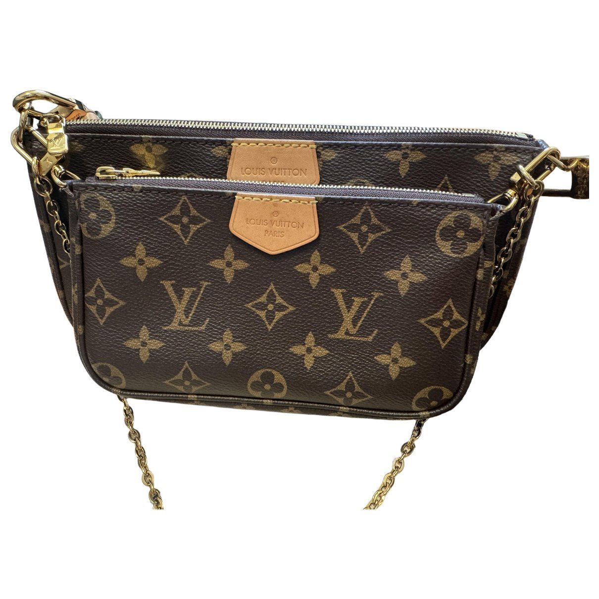 Multi Pochette Accessoires leather handbag