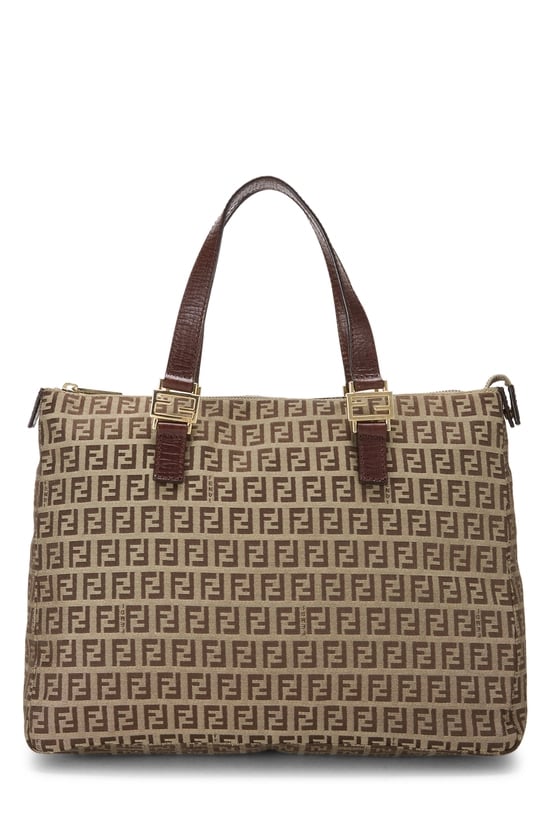 Beige Zucchino Canvas Handbag