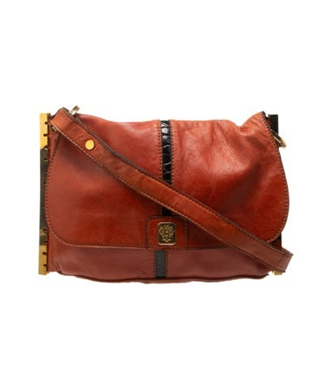 Emilio Pucci Pucci Leather Shoulder Bag