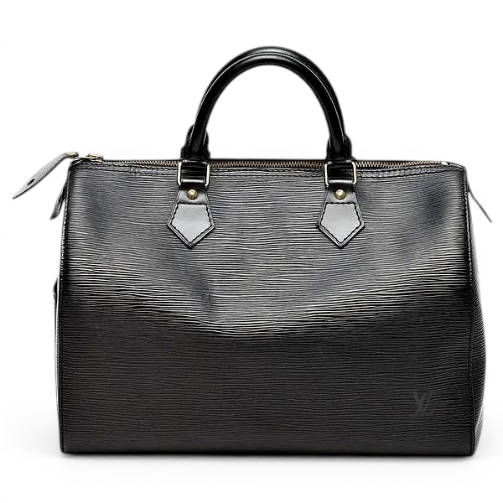 Speedy leather handbag