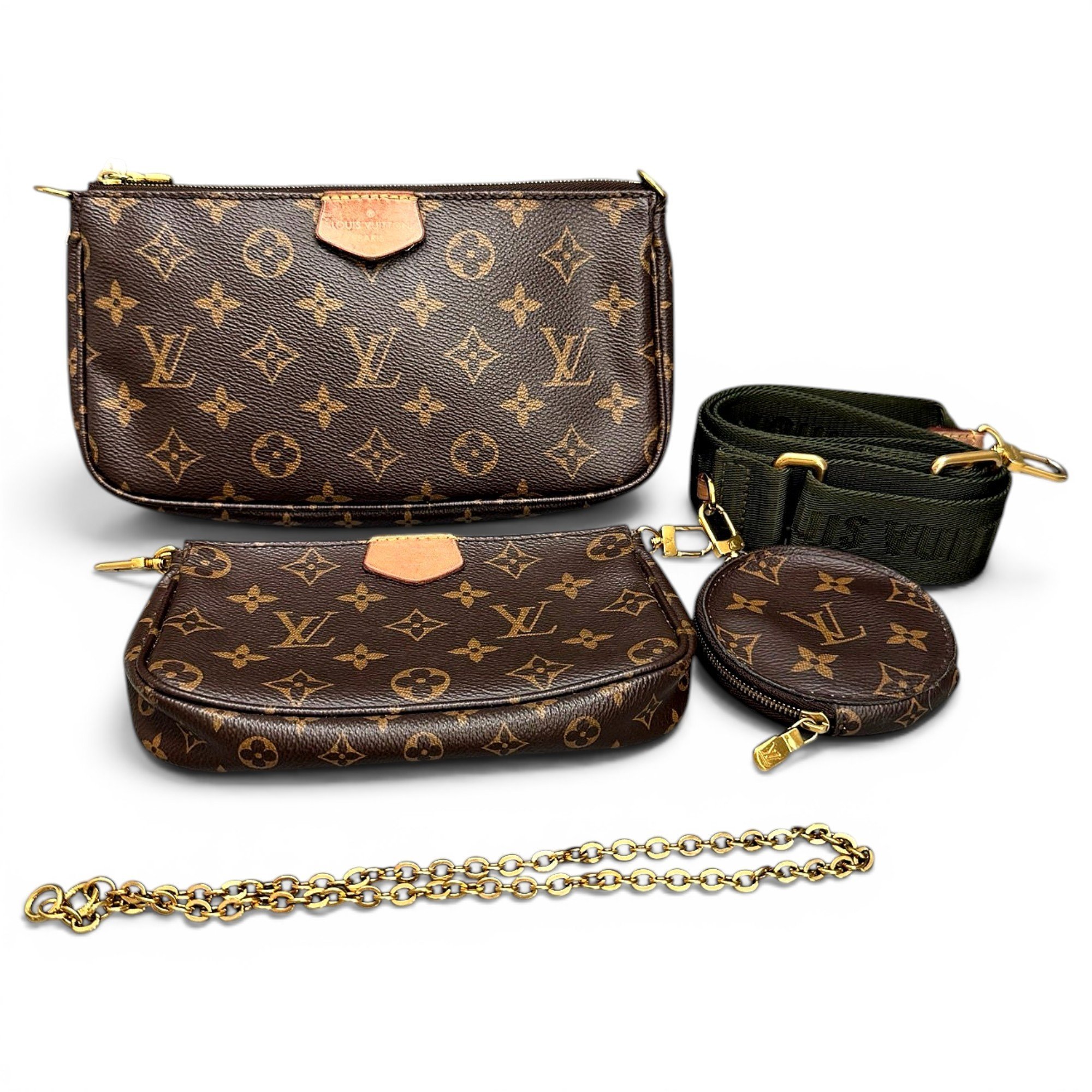 Multi Pochette Accessoires leather crossbody bag