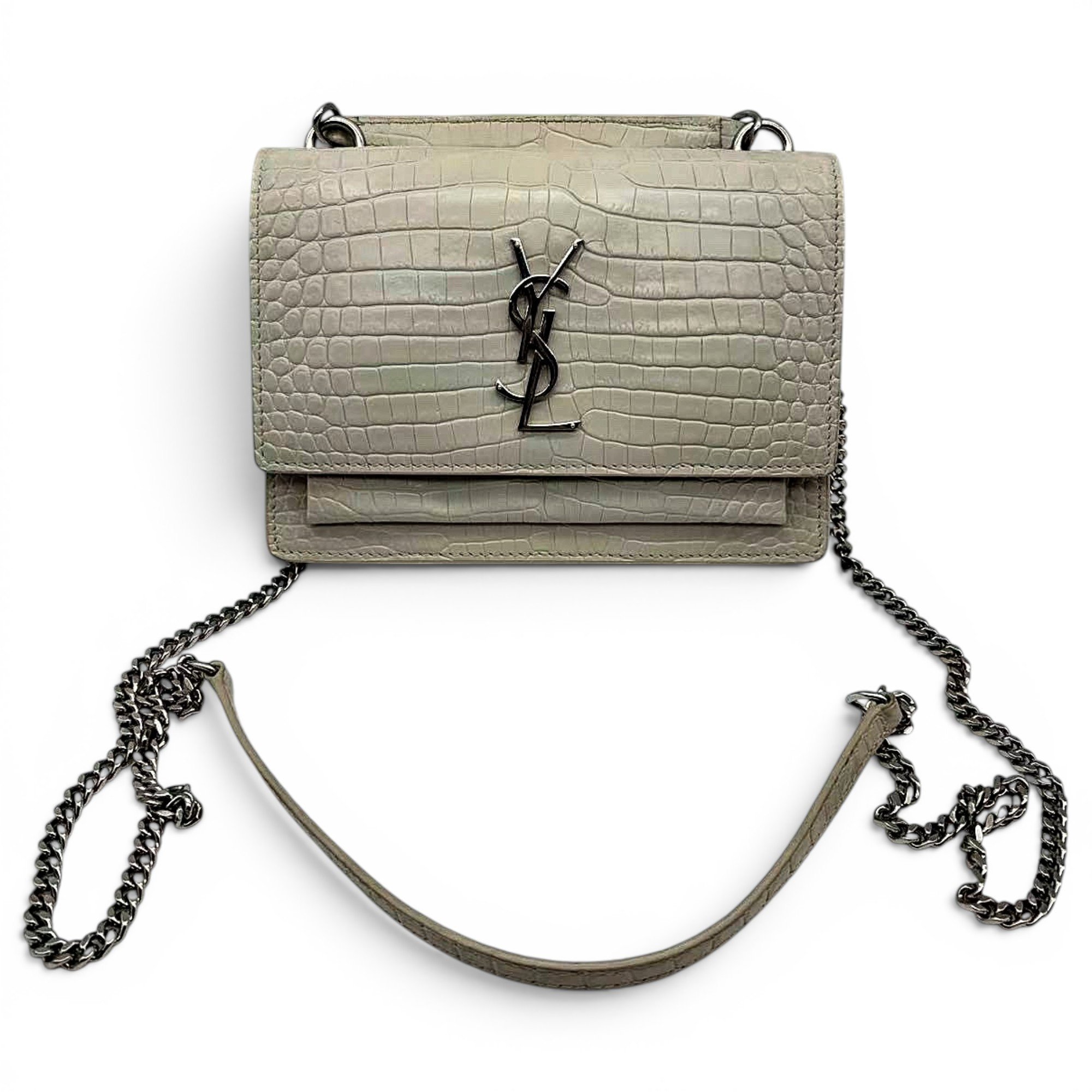 Sunset leather handbag