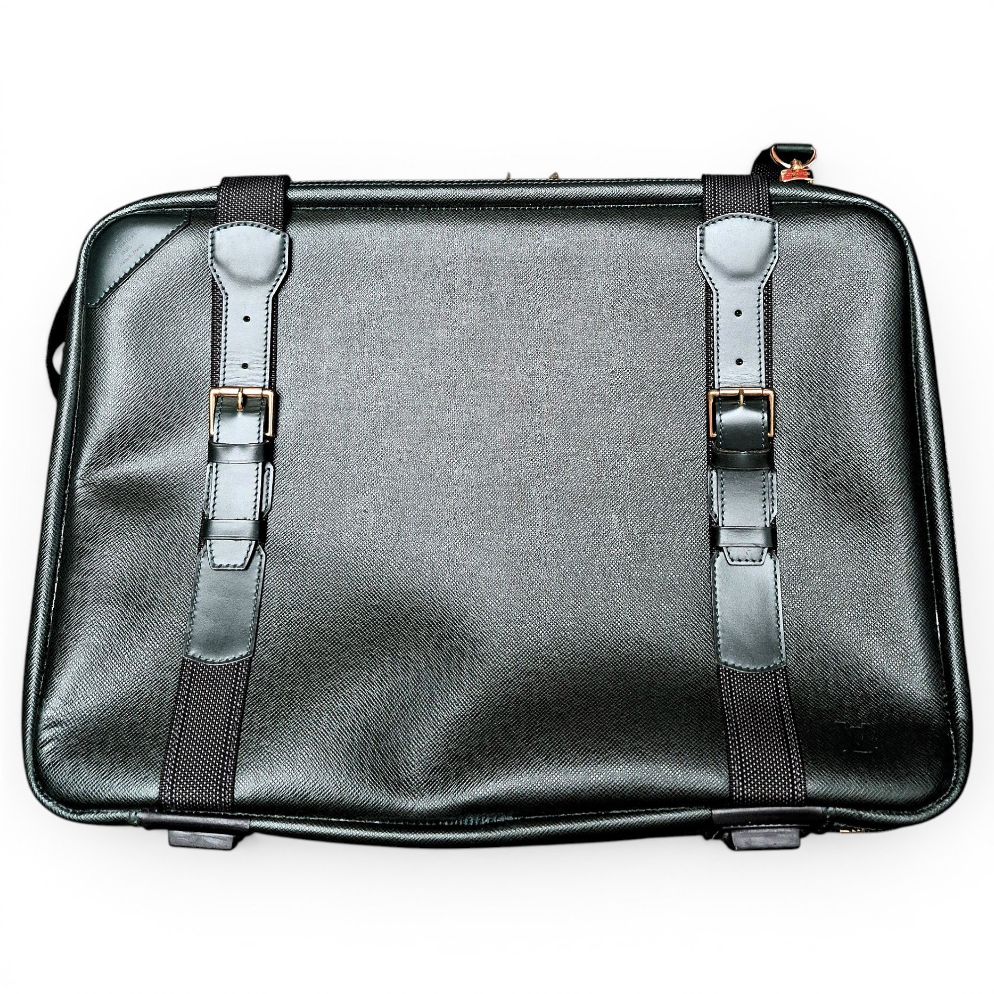 Satellite leather travel bag