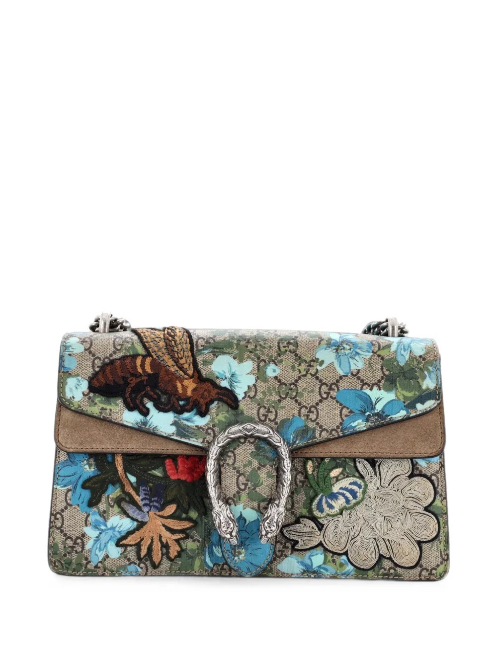 Dionysus Bag Embroidered Printed GG Coated Canvas Small shoulder bag