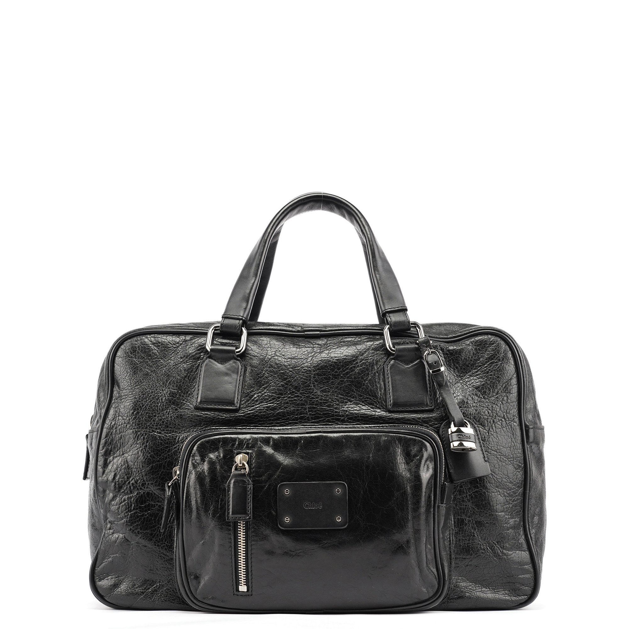 Paddington leather bowling bag