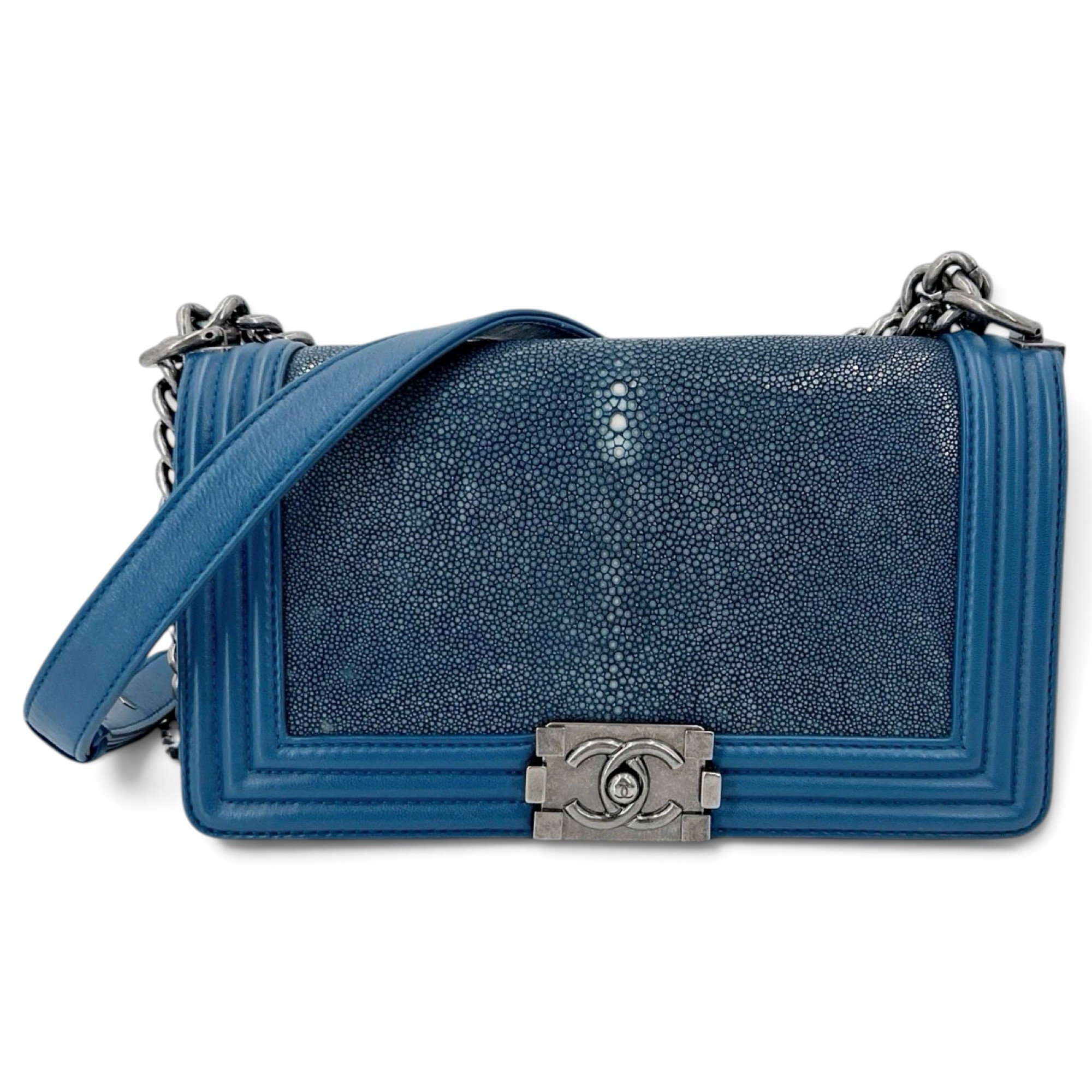 Boy leather handbag