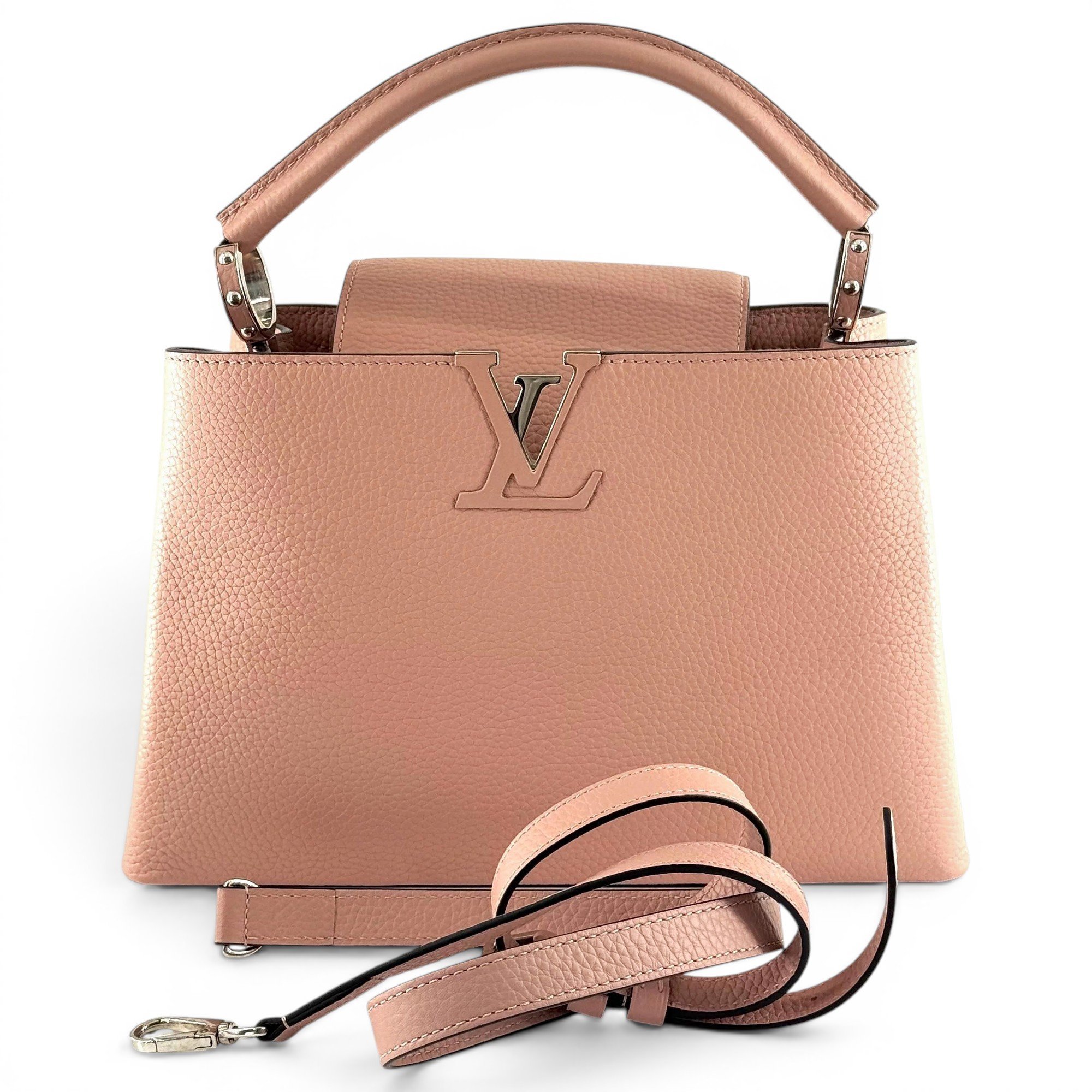 Capucines leather tote