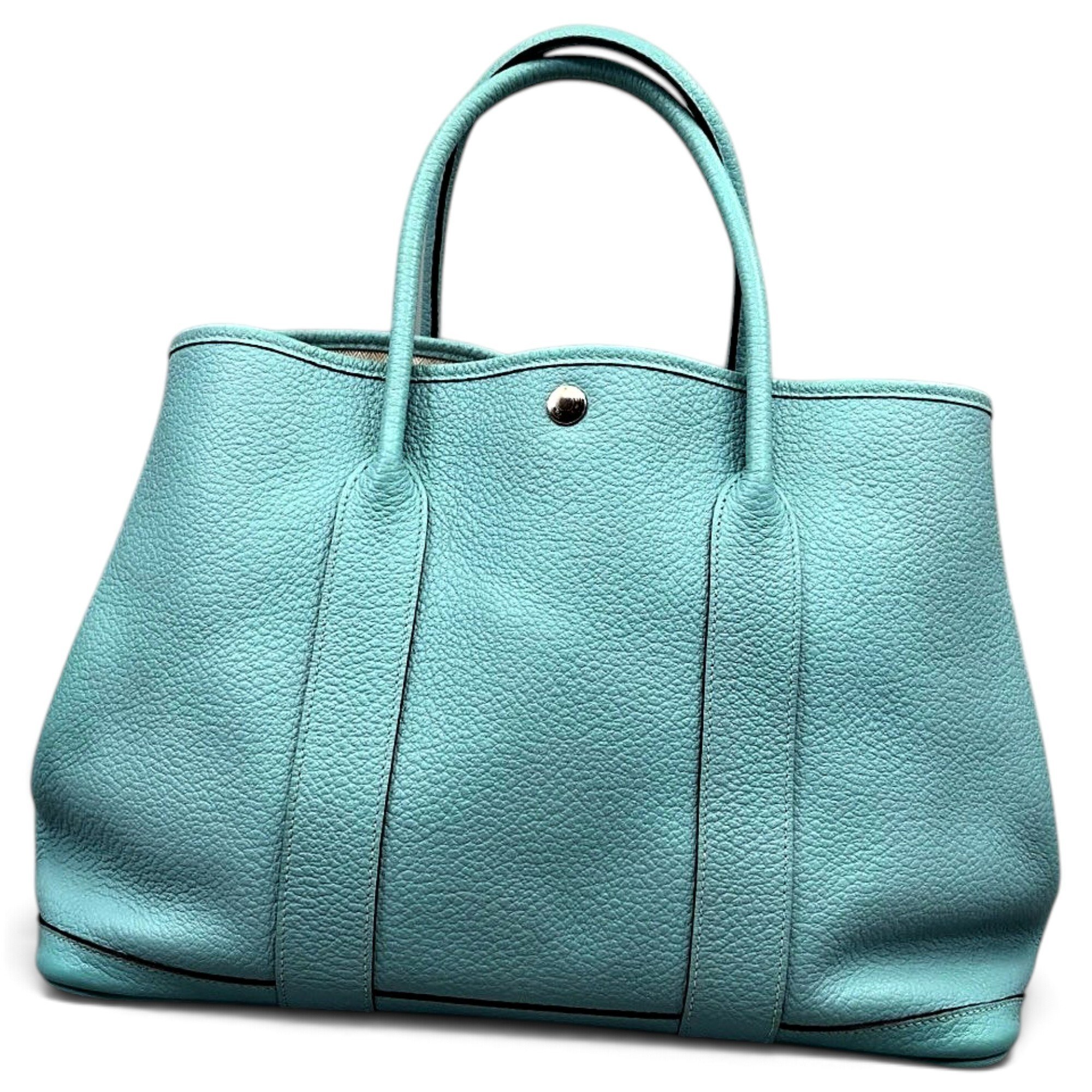 Garden Party leather handbag