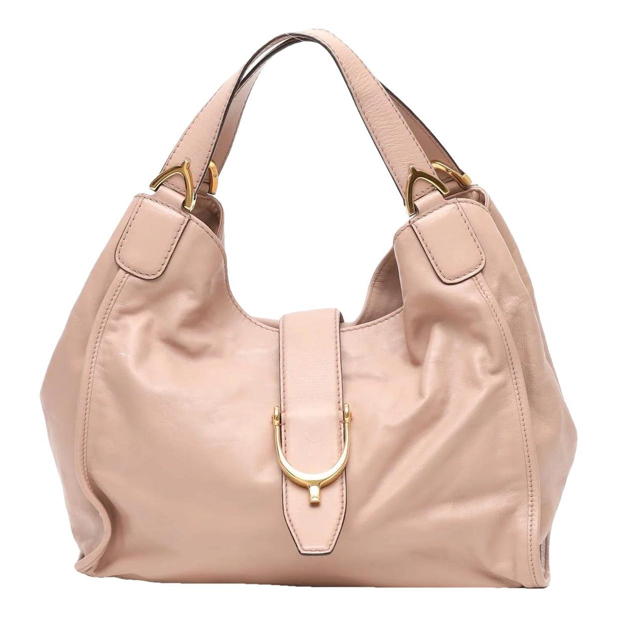 Stirrup leather handbag