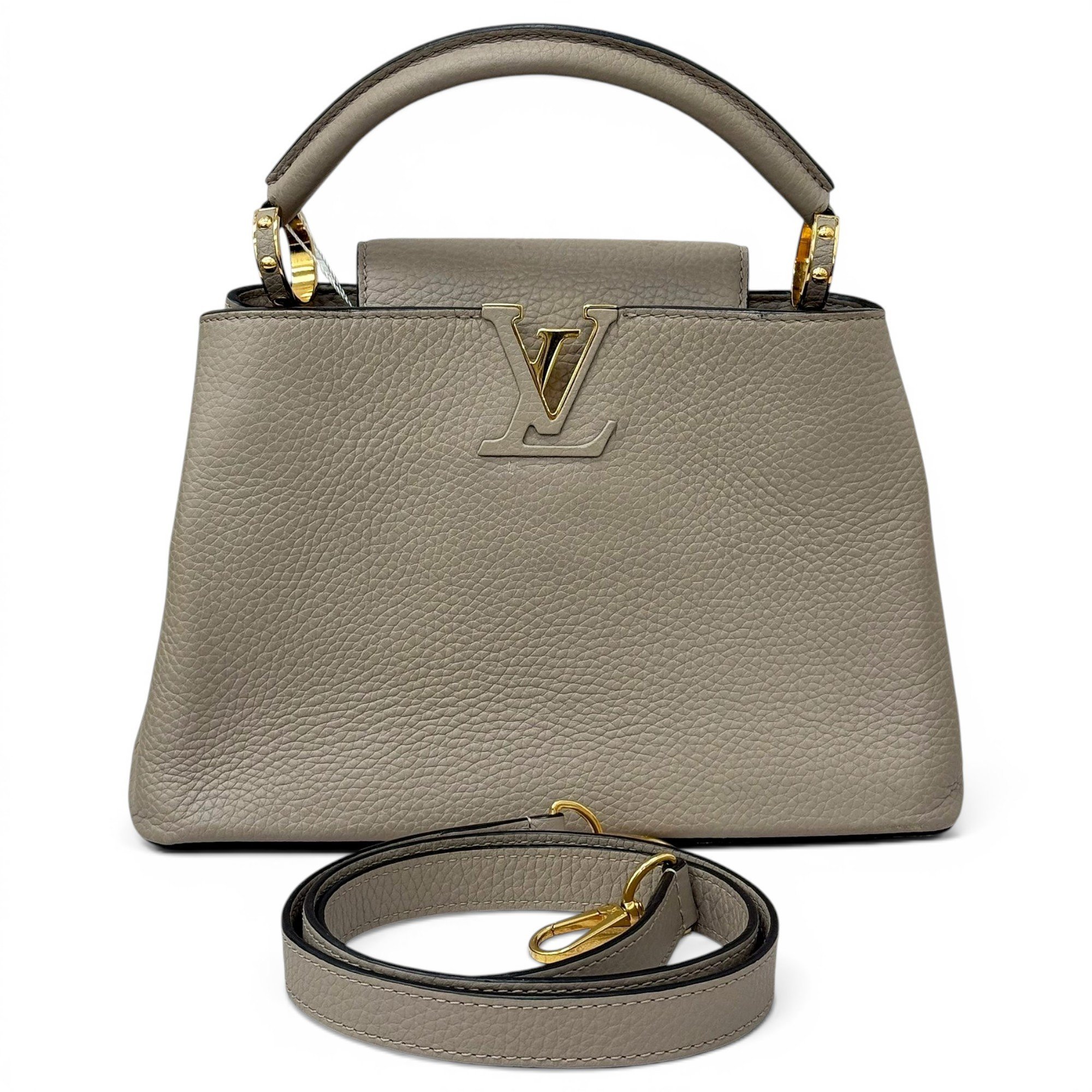 Capucines leather handbag