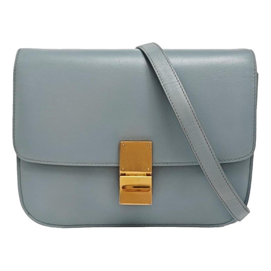 Classic leather crossbody bag