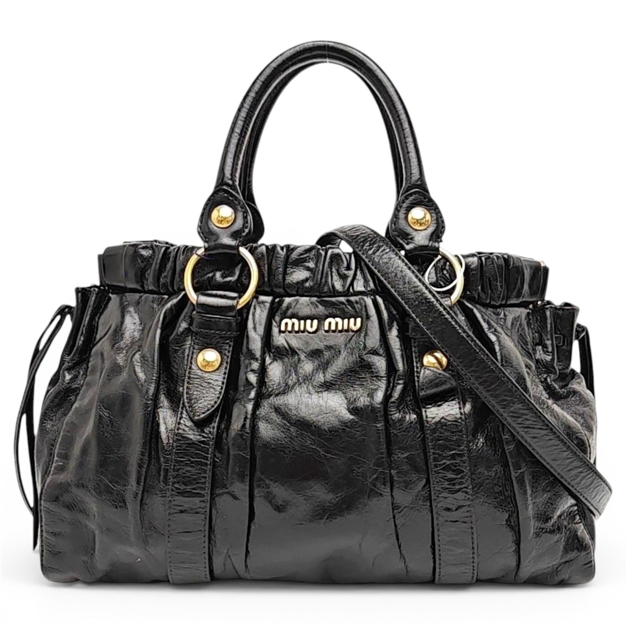 Leather handbag