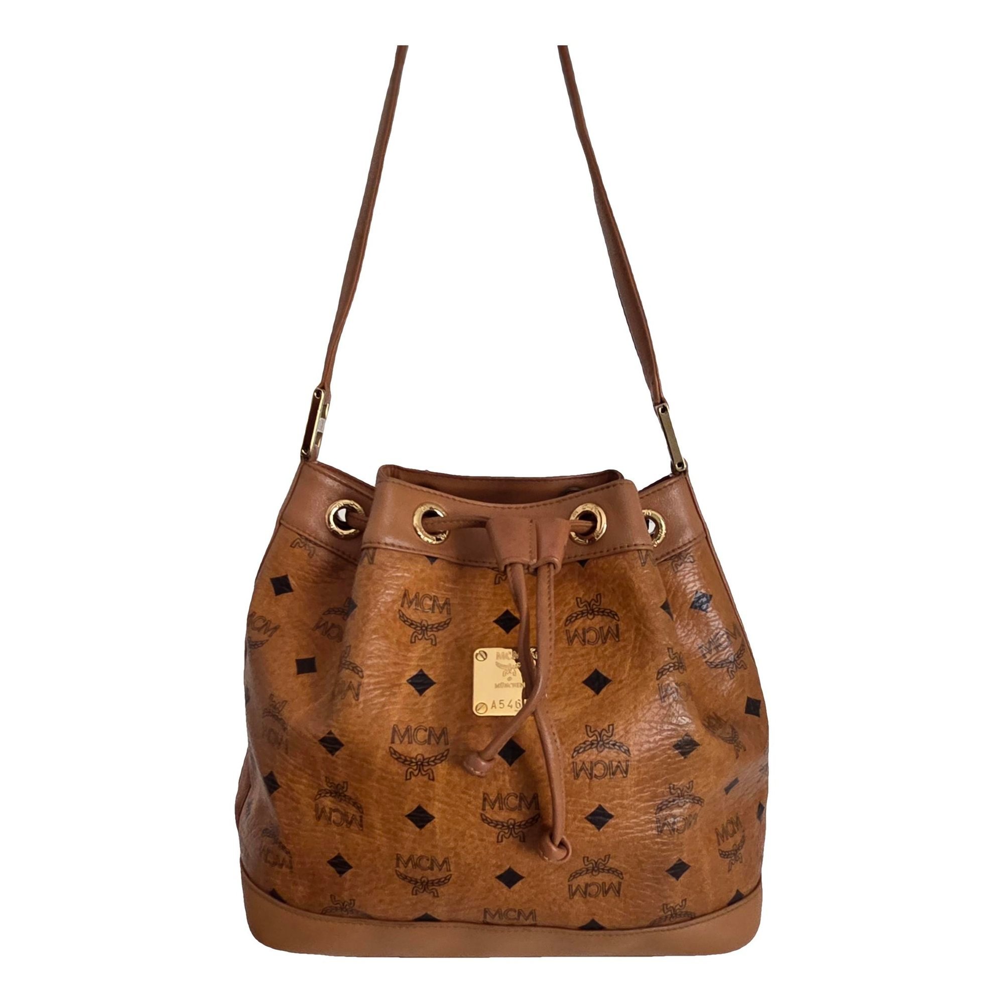 Heritage Drawstring leather crossbody bag