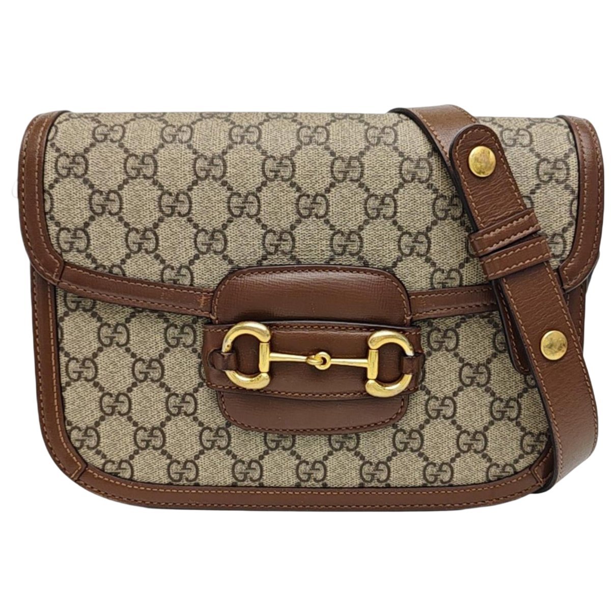 Handle Horsebit 1955 leather handbag