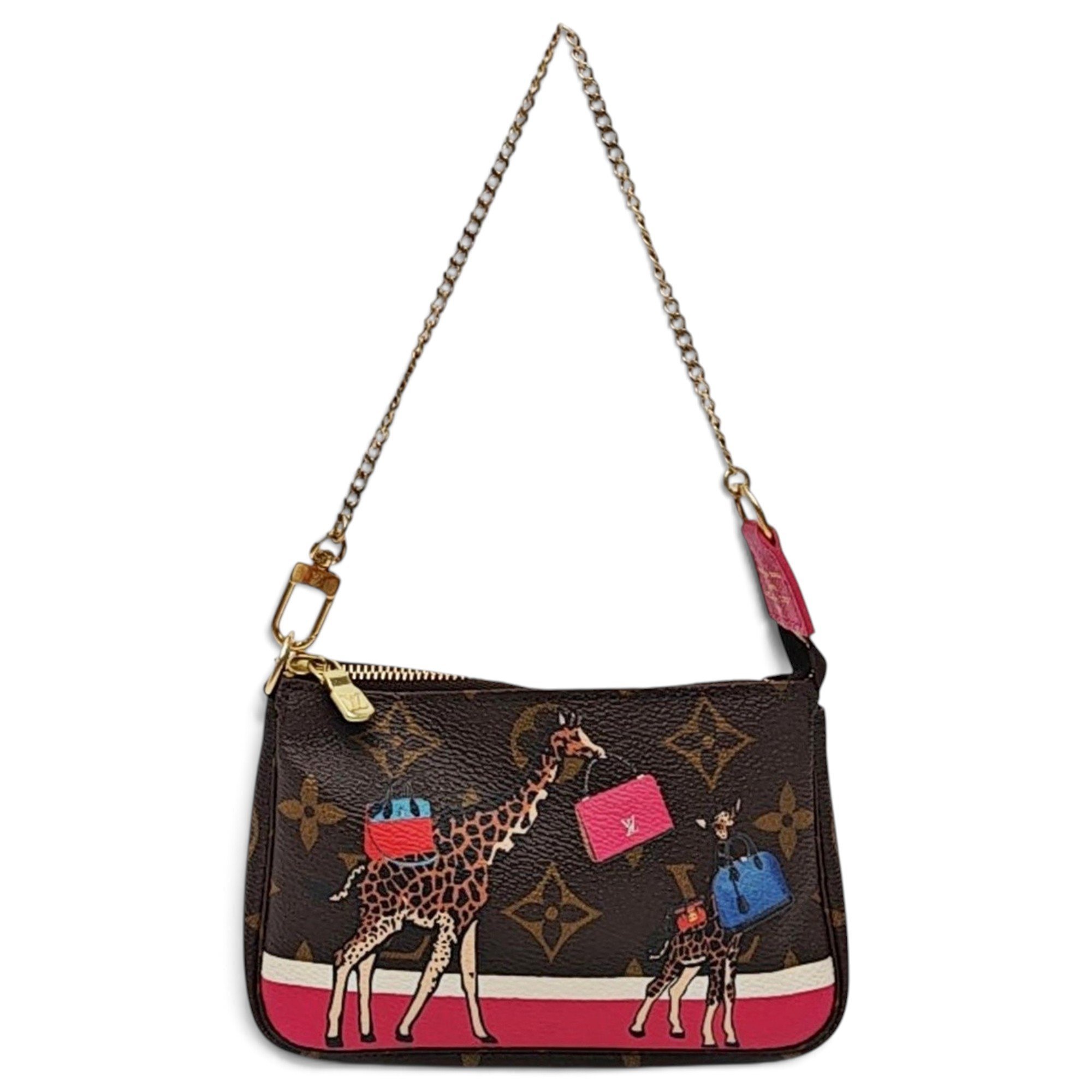 Maxi Multi Pochette Accessoires leather handbag
