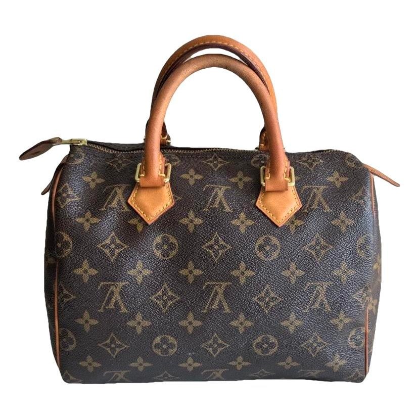 Speedy leather handbag