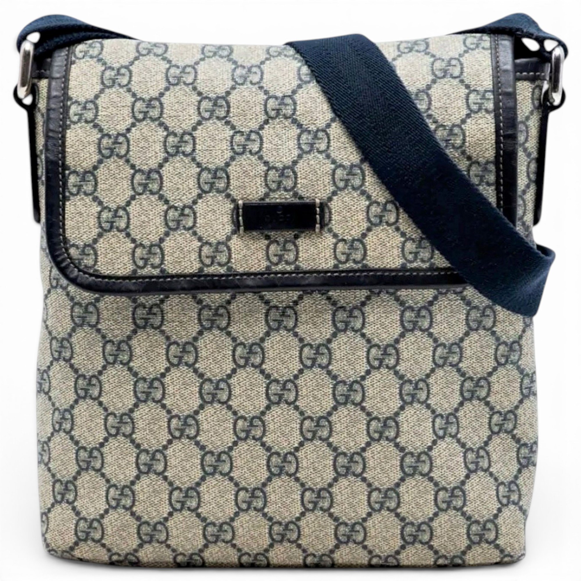 Ophidia GG Supreme leather crossbody bag