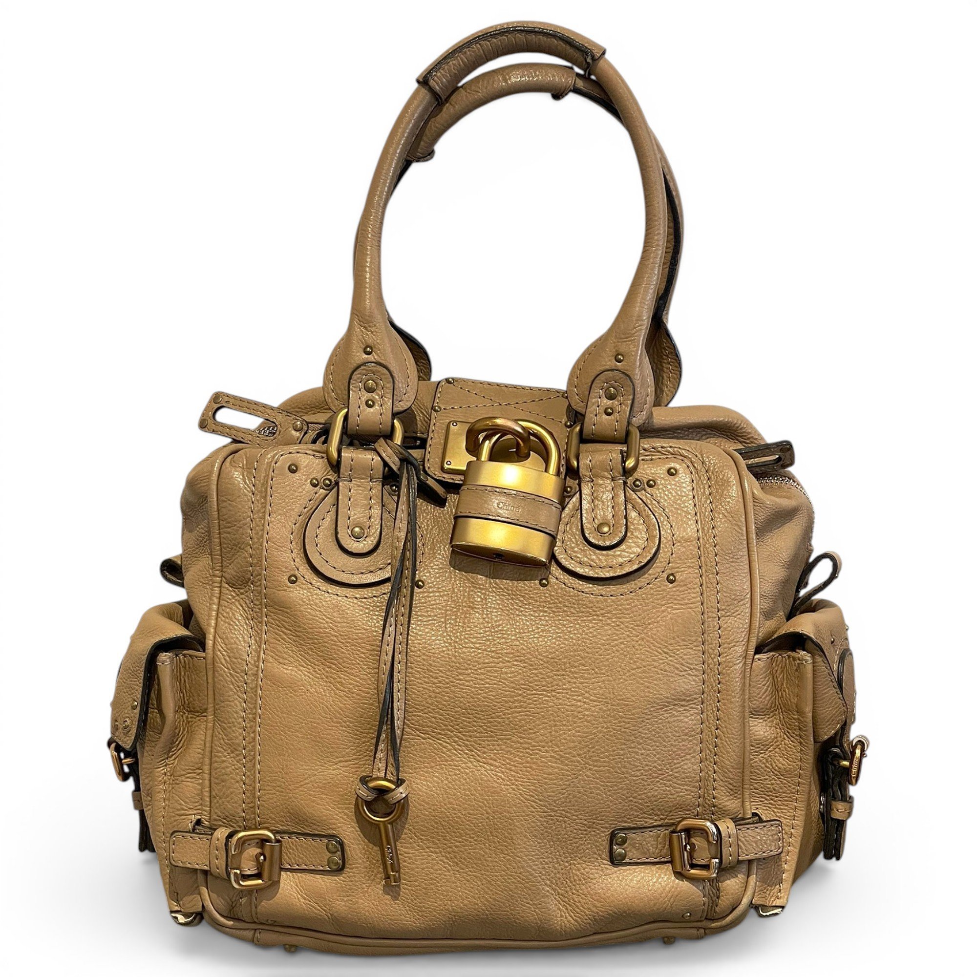 Paddington, Pocket leather handbag