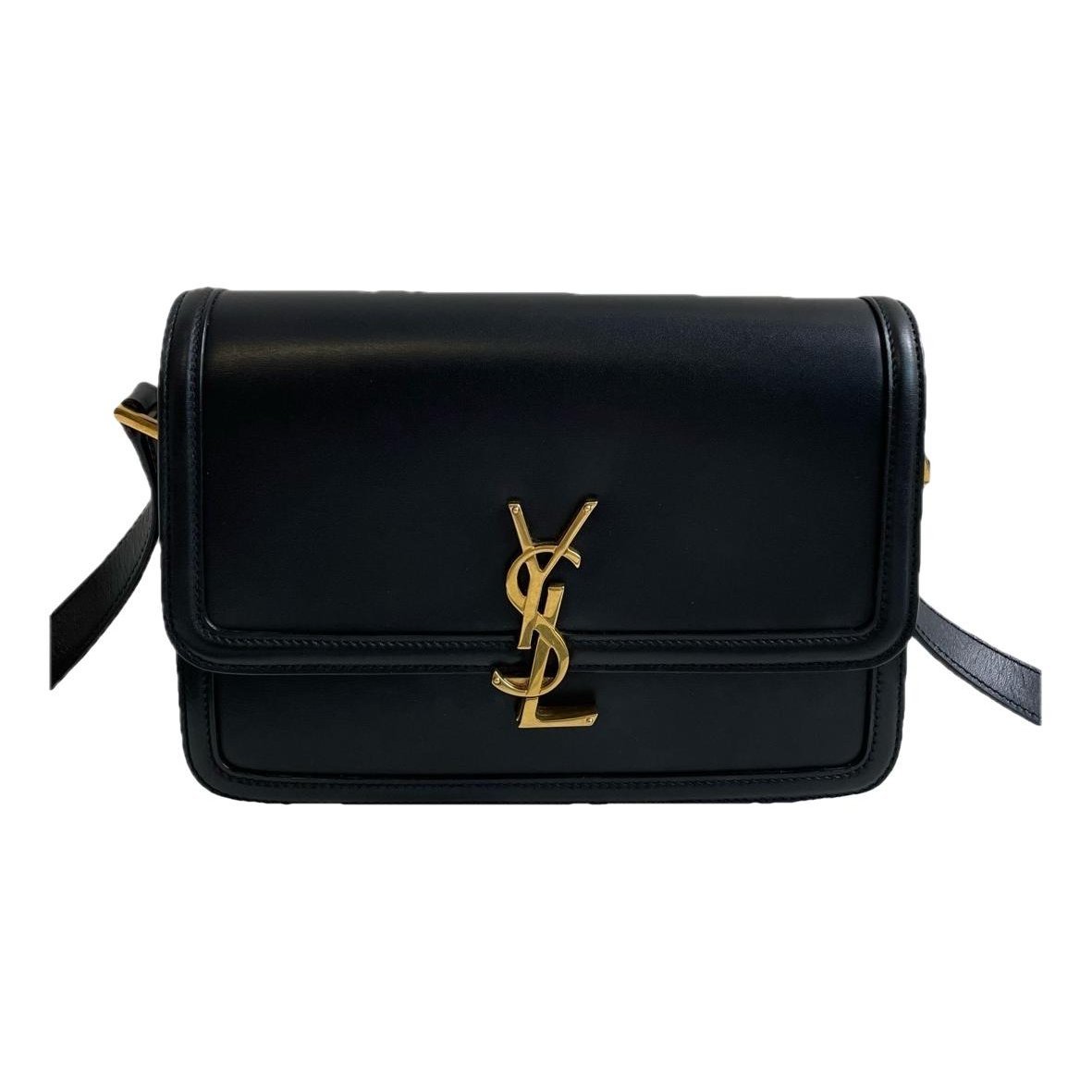 Solférino leather handbag