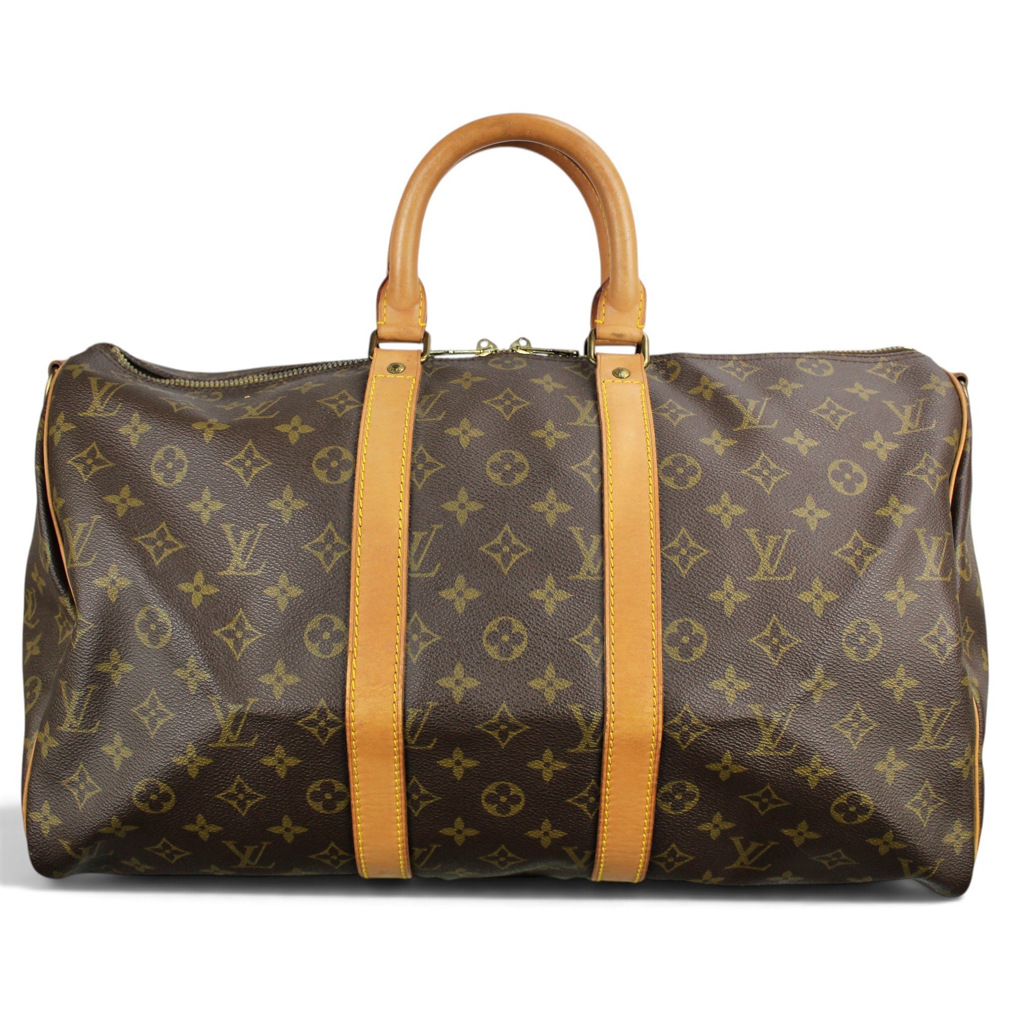 Keepall leather 48h bag