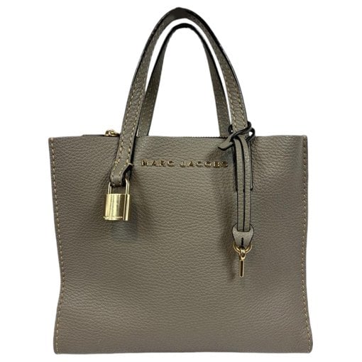Leather tote