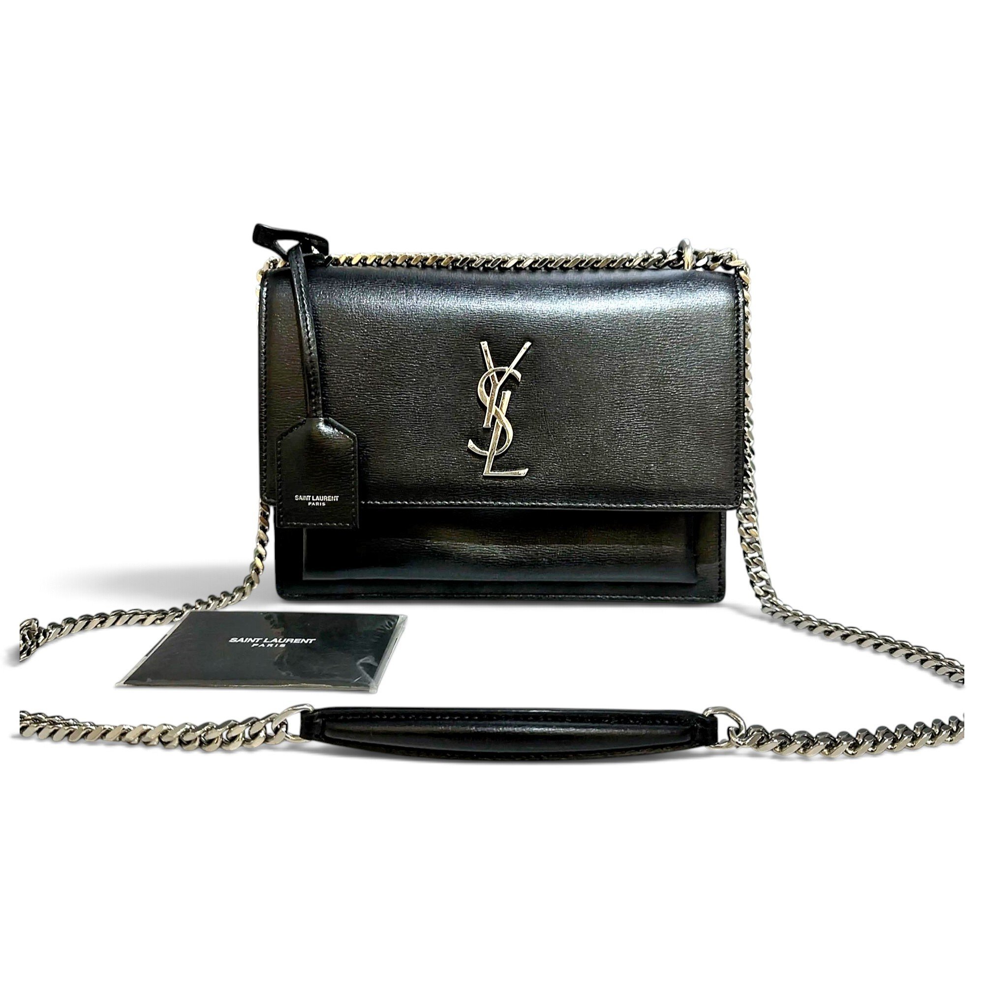 Sunset leather handbag