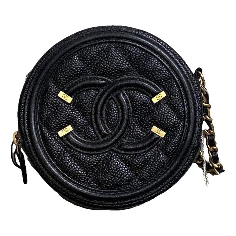 Vanity leather handbag