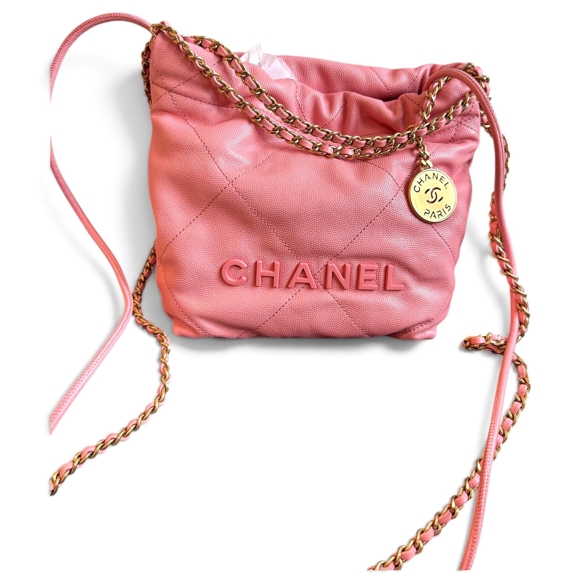 Chanel 22 leather handbag