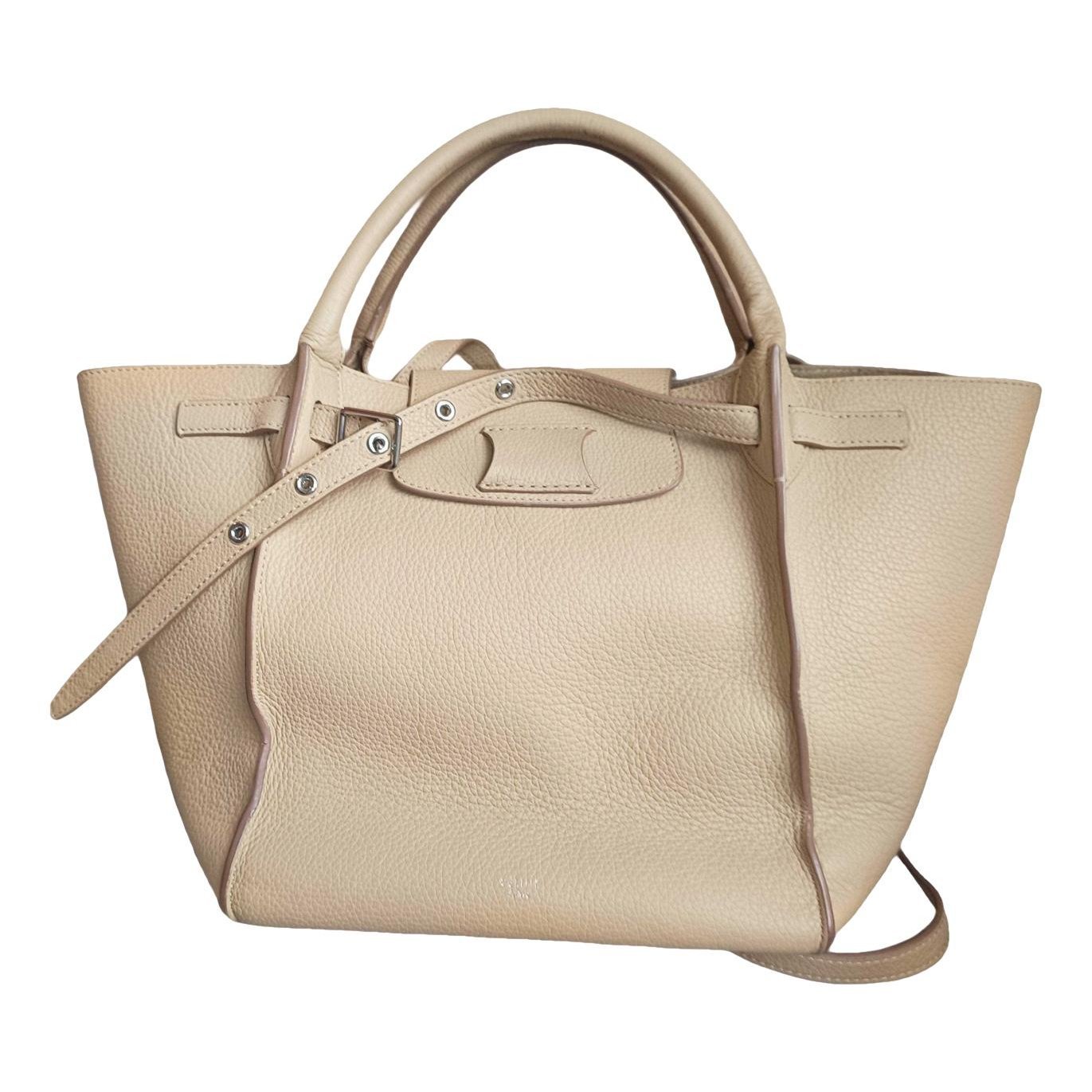 Big Bag leather handbag