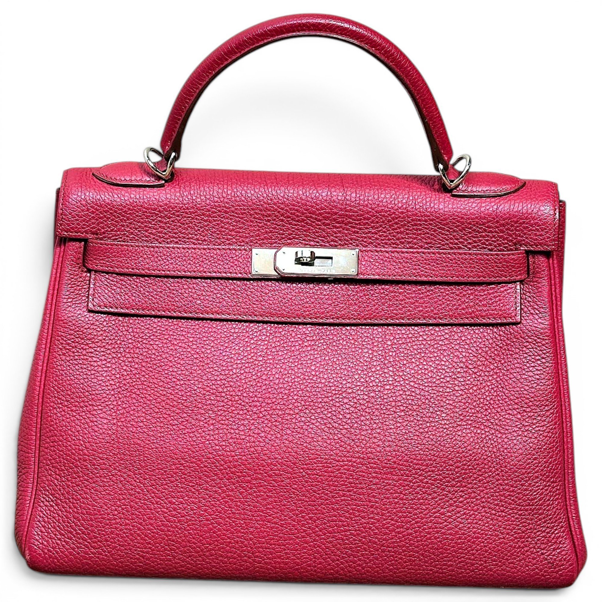 Kelly 32 leather handbag