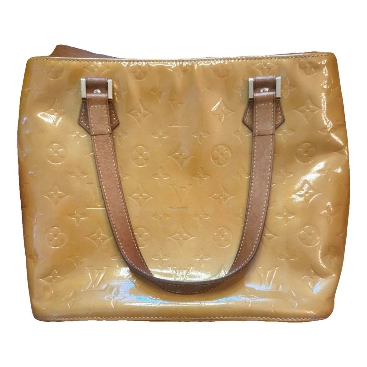 Houston patent leather handbag