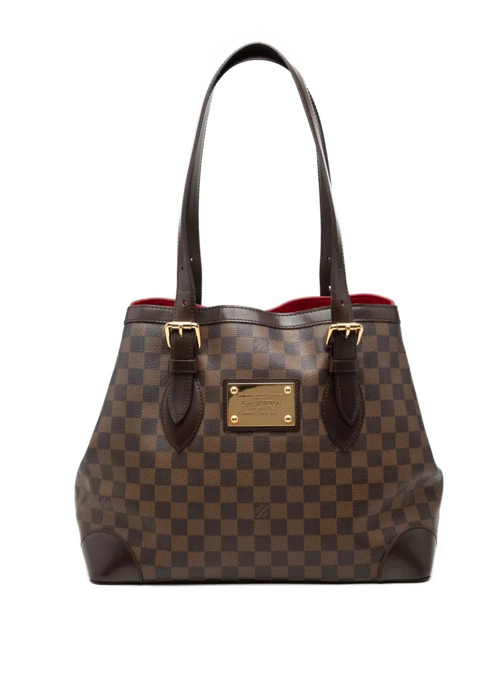 2007 Damier Ebene Hampstead MM tote bag