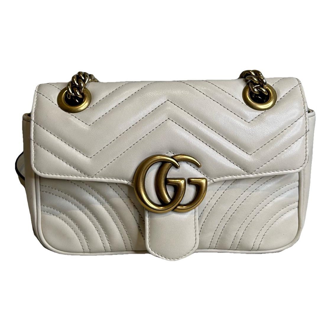 GG Marmont Flap leather handbag