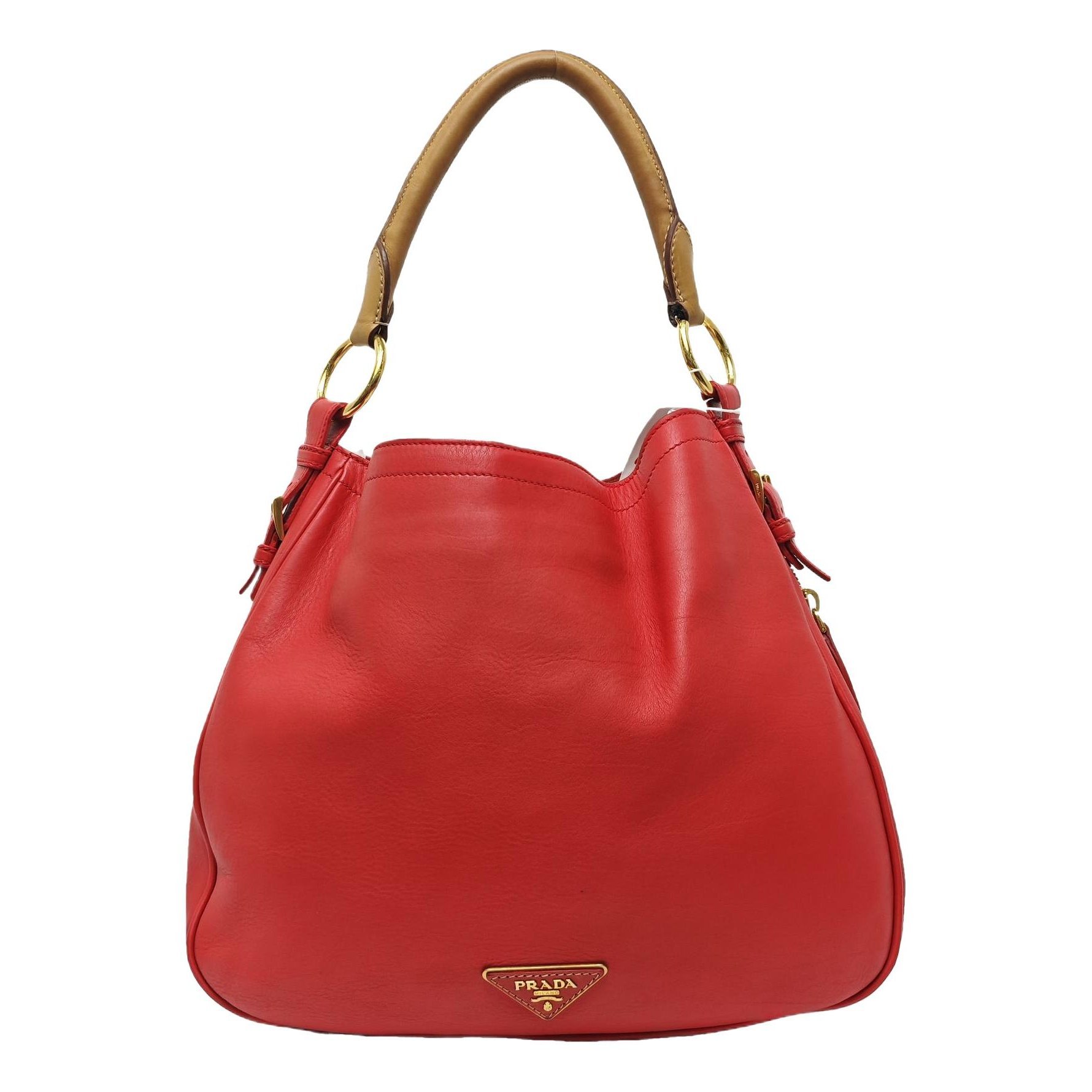 Arqué leather handbag