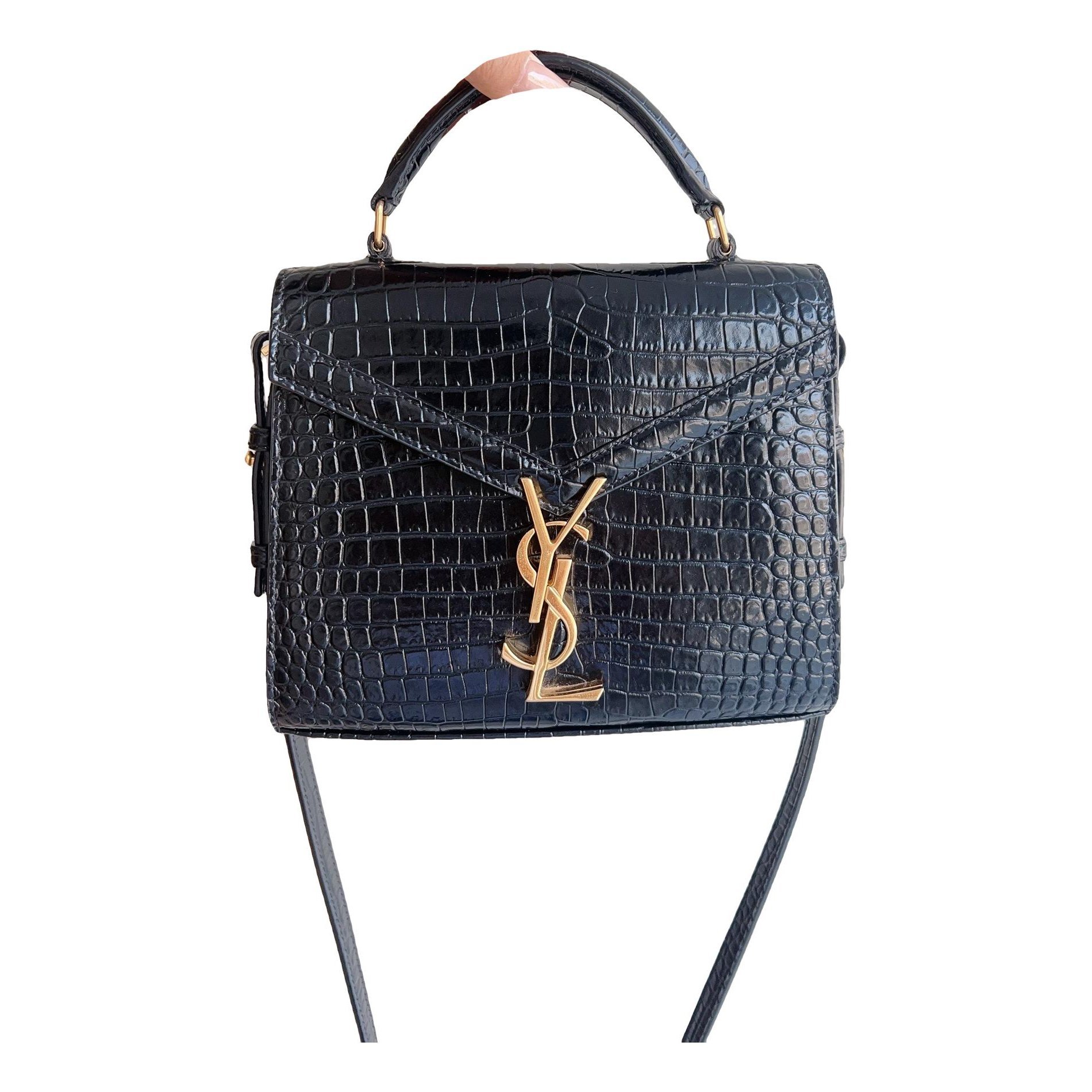 Cassandra leather handbag
