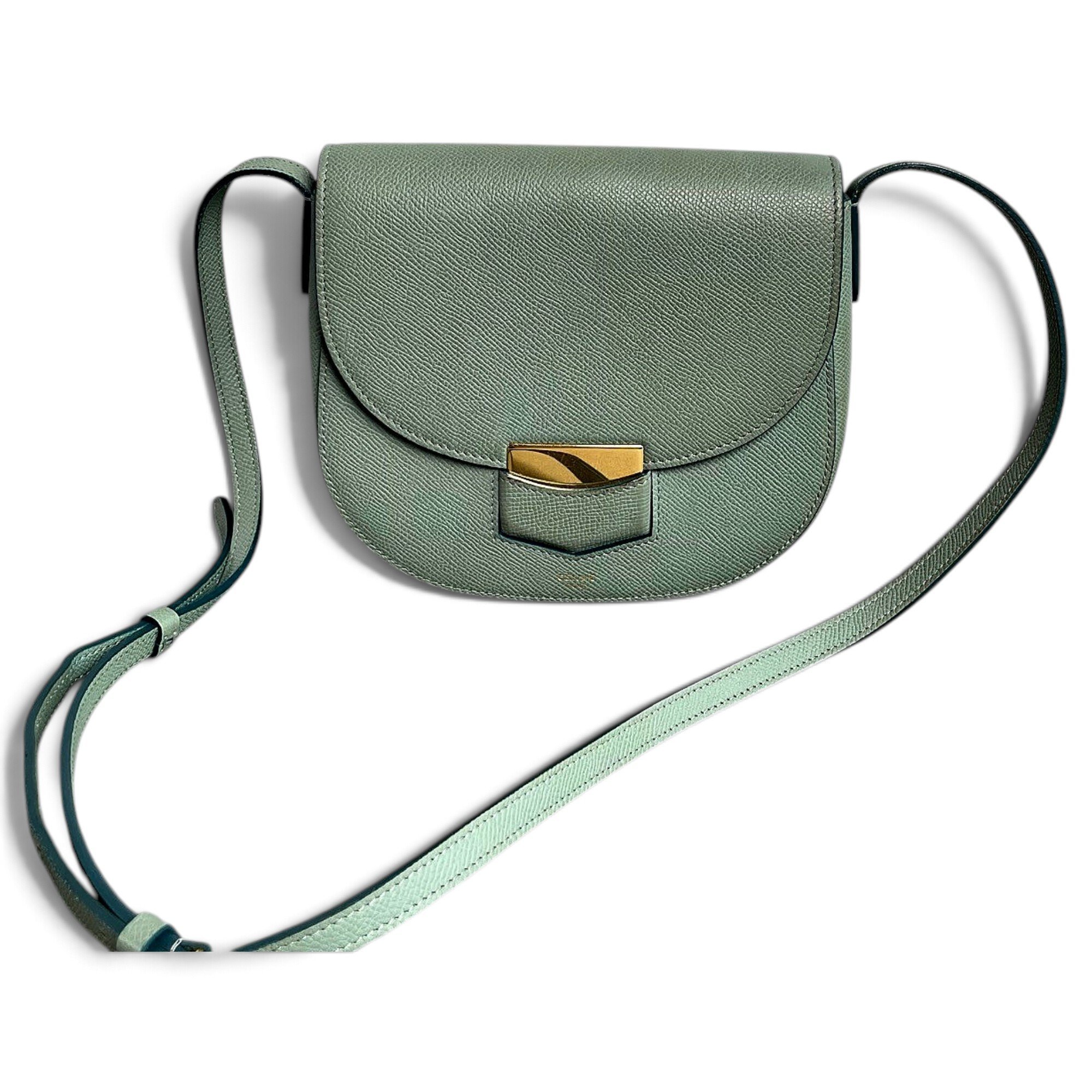 Celine Trotteur leather crossbody bag