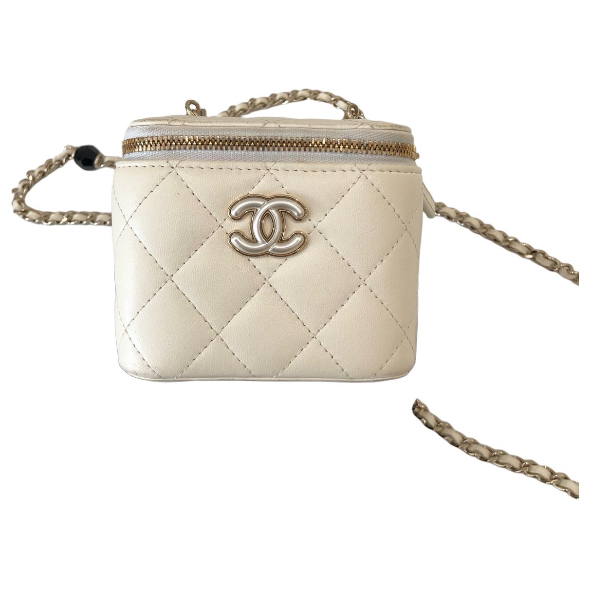 Trendy CC Vanity leather mini bag